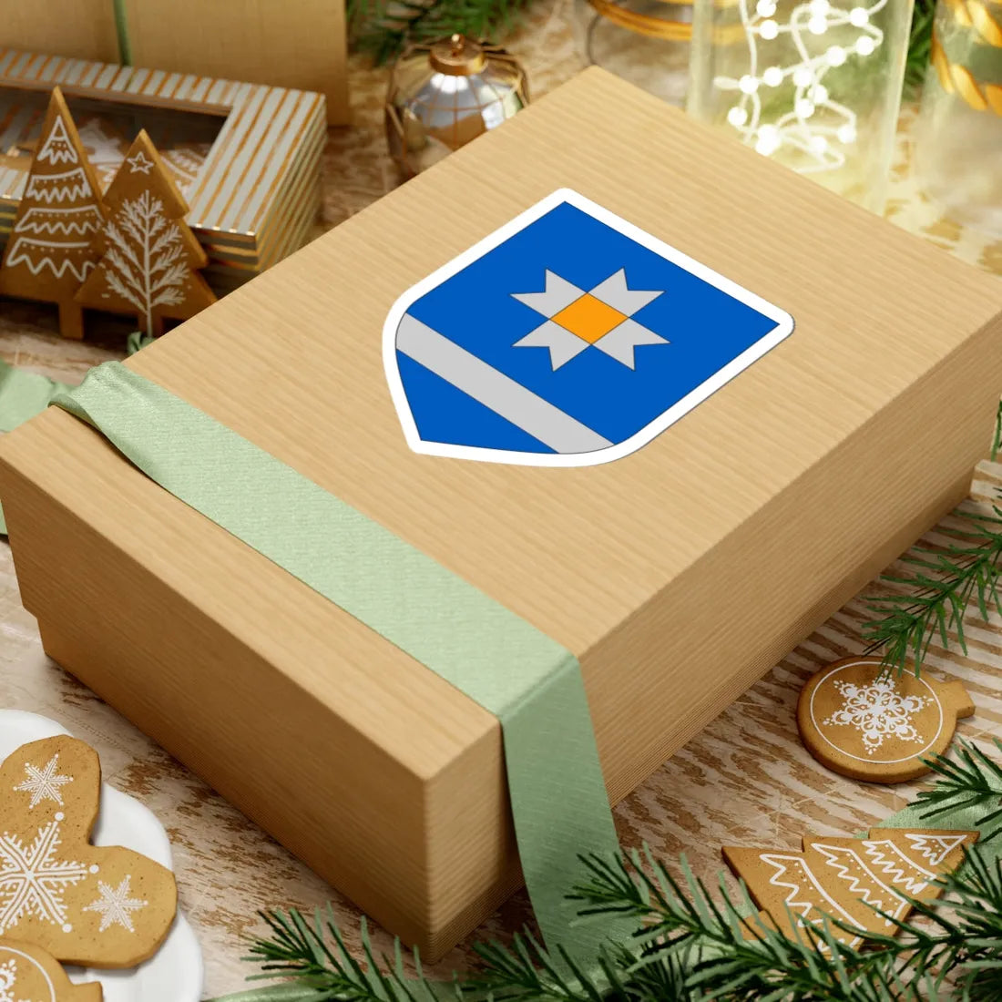 Coat of arms of Keila vald (Estonia) (Coat of Arms) STICKER Vinyl Kiss-Cut Decal - The Sticker Space