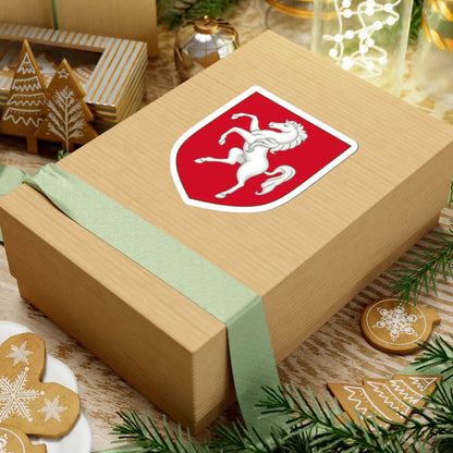 Coat of arms of Kent (England) (Coat of Arms) STICKER Vinyl Kiss-Cut Decal - The Sticker Space