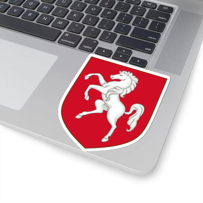 Coat of arms of Kent (England) (Coat of Arms) STICKER Vinyl Kiss-Cut Decal - The Sticker Space