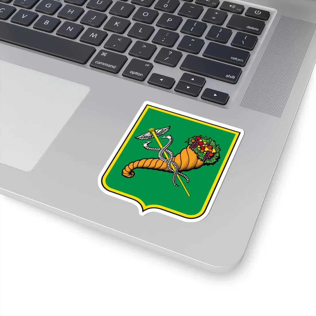 Coat of arms of Kharkiv (Ukraine) (Coat of Arms) STICKER Vinyl Kiss-Cut Decal - The Sticker Space