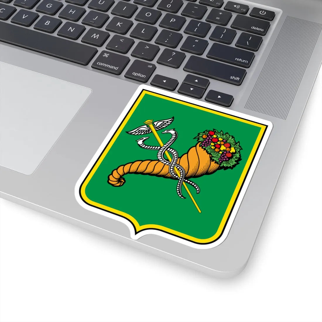 Coat of arms of Kharkiv (Ukraine) (Coat of Arms) STICKER Vinyl Kiss-Cut Decal - The Sticker Space