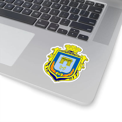 Coat of arms of Kherson (Ukraine) (Coat of Arms) STICKER Vinyl Kiss-Cut Decal - The Sticker Space