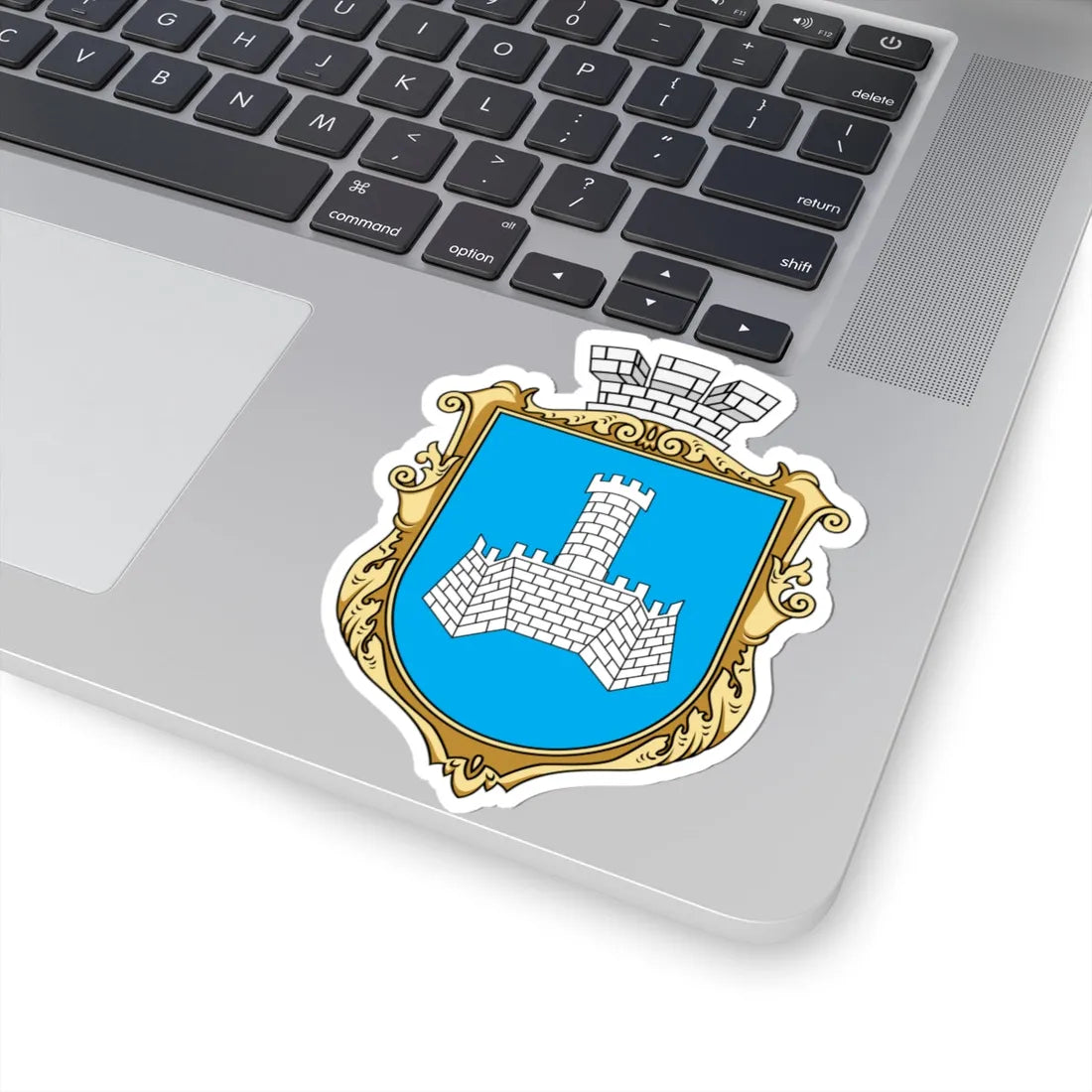 Coat of arms of Khmilnyk (Ukraine) (Coat of Arms) STICKER Vinyl Kiss-Cut Decal - The Sticker Space