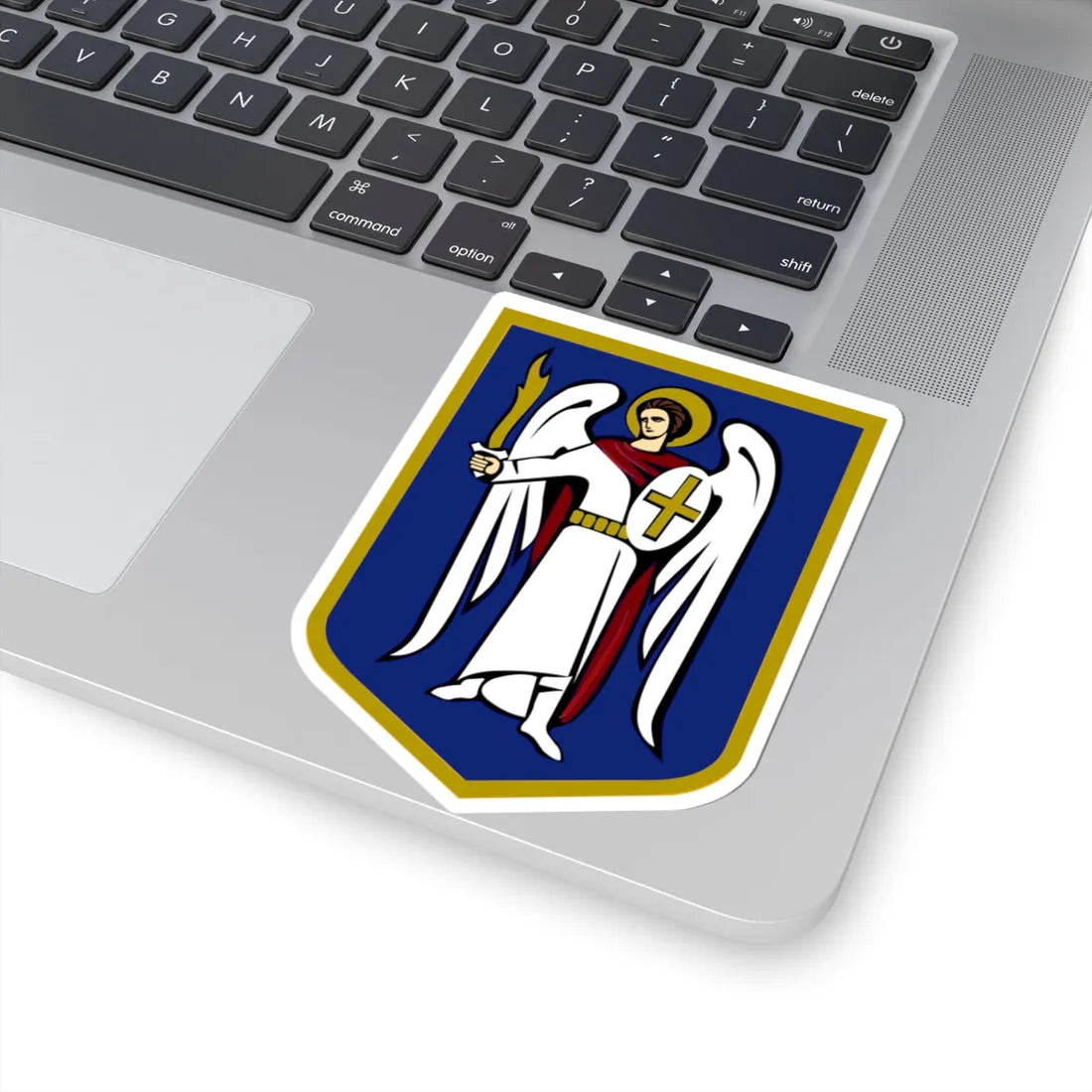 Coat of arms of Kiev (Ukraine) (Coat of Arms) STICKER Vinyl Kiss-Cut Decal - The Sticker Space