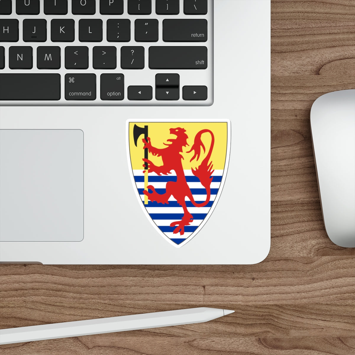 Coat of arms of King of Iceland (13th century) STICKER Vinyl Die-Cut Decal-The Sticker Space