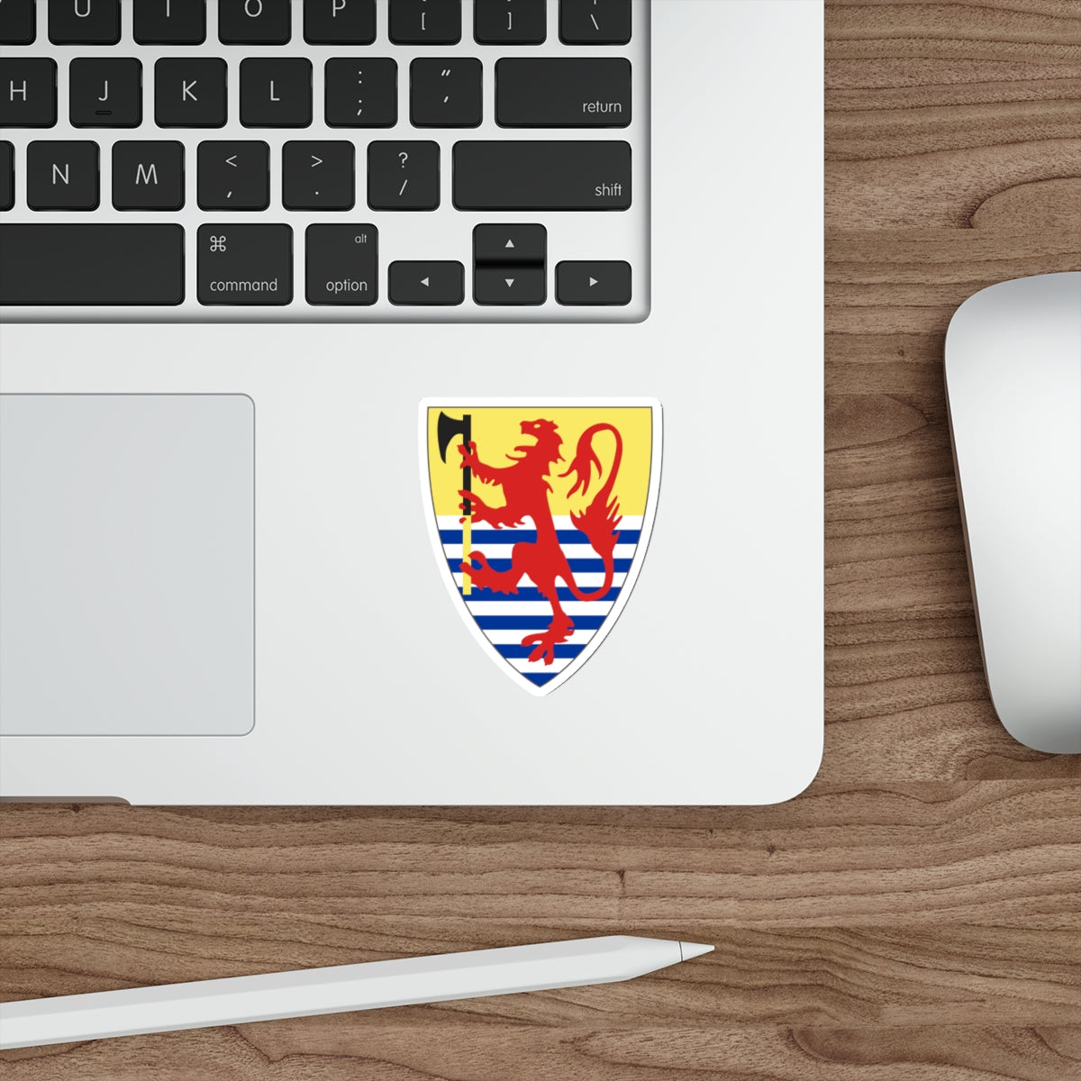 Coat of arms of King of Iceland (13th century) STICKER Vinyl Die-Cut Decal-The Sticker Space