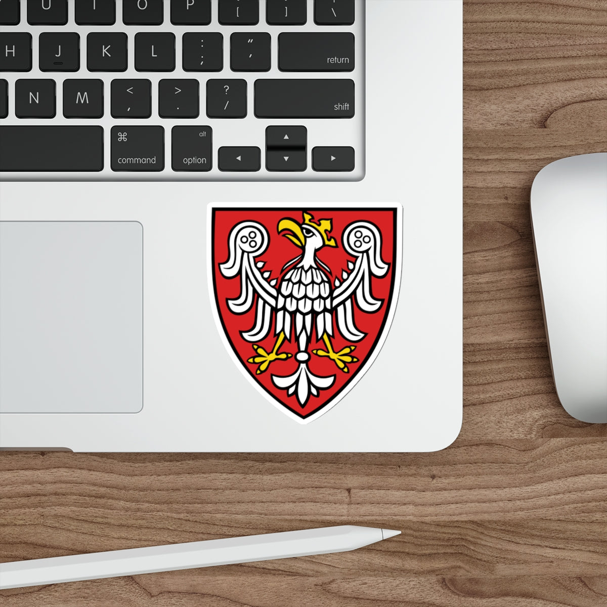 Coat of arms of King of Poland Przemysł II STICKER Vinyl Die-Cut Decal-The Sticker Space