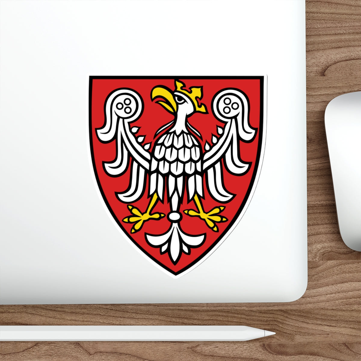 Coat of arms of King of Poland Przemysł II STICKER Vinyl Die-Cut Decal-The Sticker Space