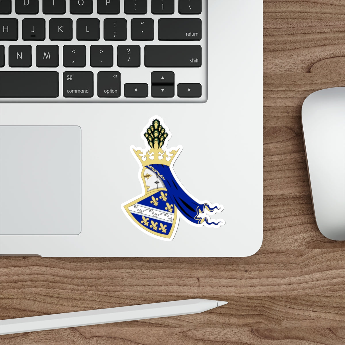 Coat of arms of Kingdom of Bosnia STICKER Vinyl Die-Cut Decal-The Sticker Space