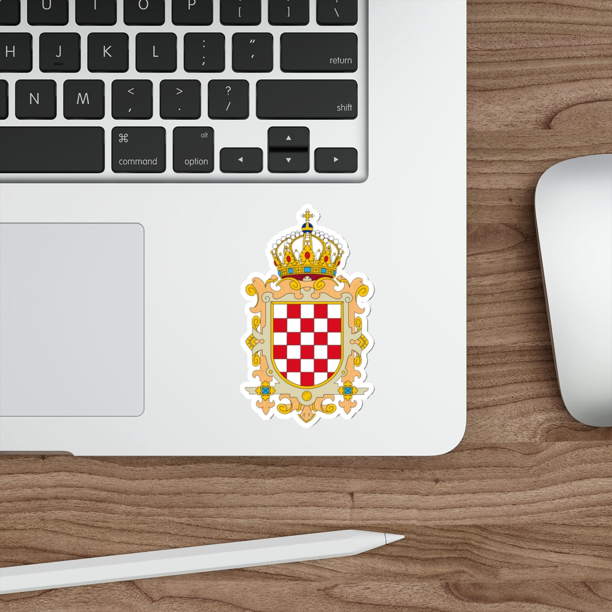 Coat of Arms of Kingdom of Croatia STICKER Vinyl Die-Cut Decal-The Sticker Space