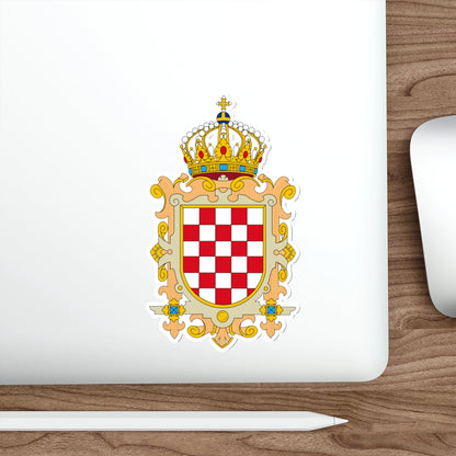 Coat of Arms of Kingdom of Croatia STICKER Vinyl Die-Cut Decal-The Sticker Space