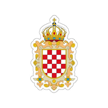 Coat of Arms of Kingdom of Croatia STICKER Vinyl Die-Cut Decal 5 Inch - The Sticker Space