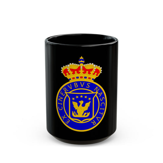 Coat of arms of Kingdom of Haiti - Black Coffee Mug-15oz-The Sticker Space