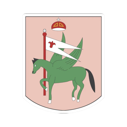 Coat of arms of Kingdom of Kakheti (Georgia) (Coat of Arms) STICKER Vinyl Kiss-Cut Decal 2 Inch White - The Sticker Space