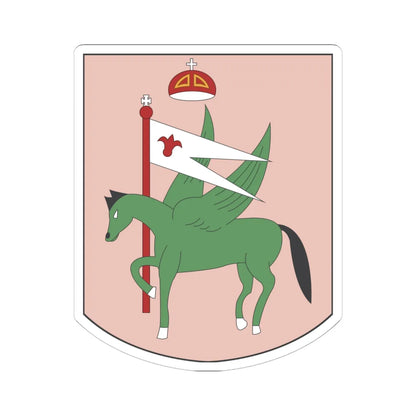 Coat of arms of Kingdom of Kakheti (Georgia) (Coat of Arms) STICKER Vinyl Kiss-Cut Decal 6 Inch White - The Sticker Space