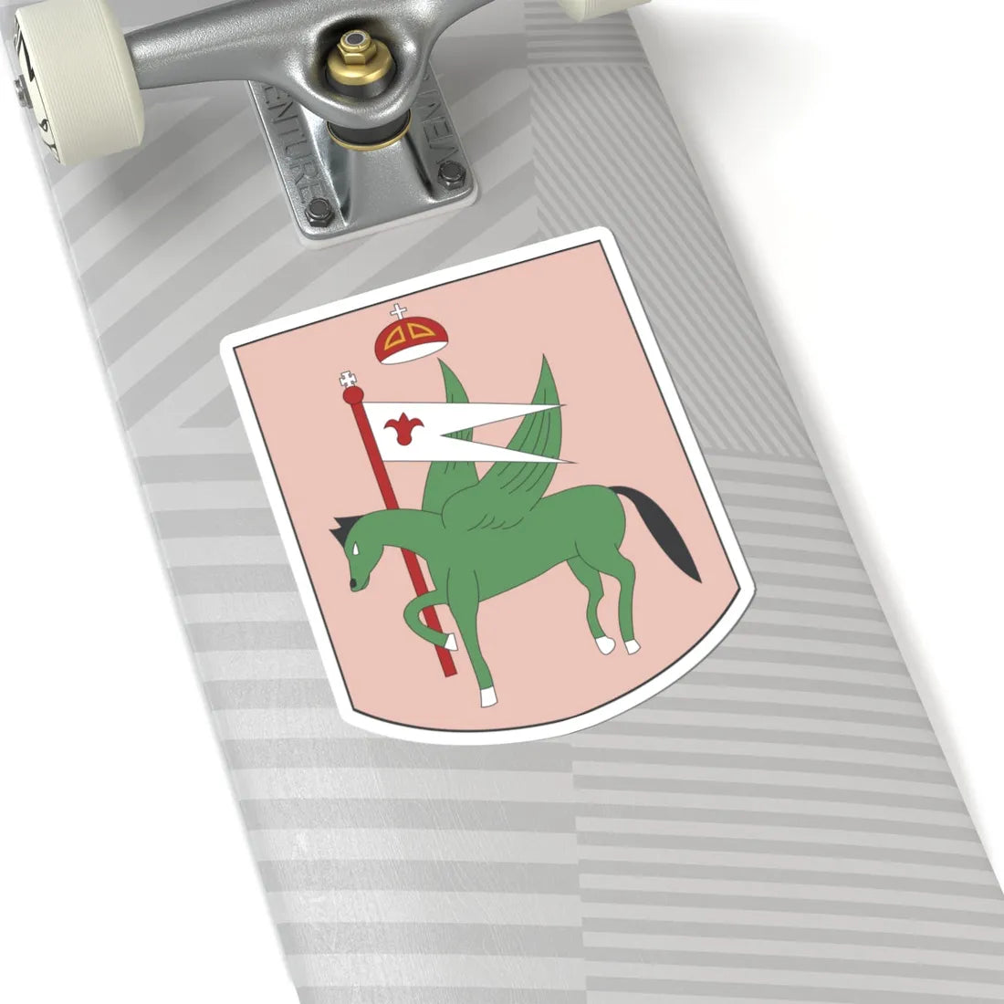 Coat of arms of Kingdom of Kakheti (Georgia) (Coat of Arms) STICKER Vinyl Kiss-Cut Decal - The Sticker Space