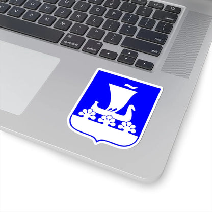 Coat of arms of Kirishsky District (Russia) (Coat of Arms) STICKER Vinyl Kiss-Cut Decal - The Sticker Space