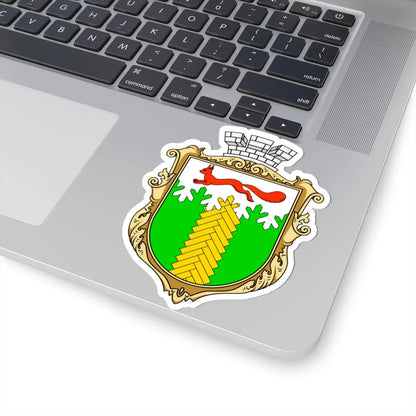 Coat of arms of Kivertsi (Ukraine) (Coat of Arms) STICKER Vinyl Kiss-Cut Decal - The Sticker Space