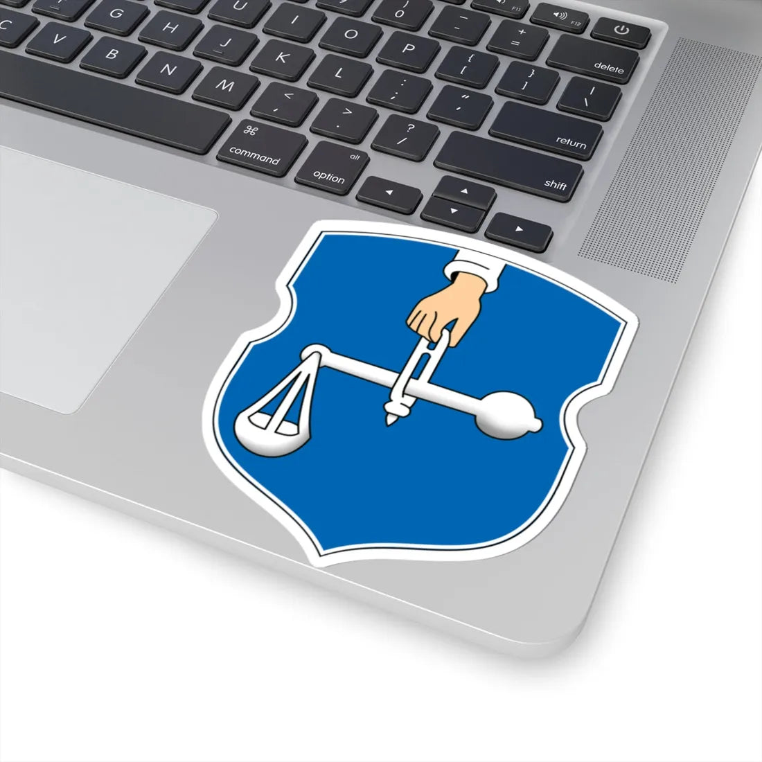 Coat of Arms of Škloŭ Belarus (Belarus) (Coat of Arms) STICKER Vinyl Kiss-Cut Decal - The Sticker Space