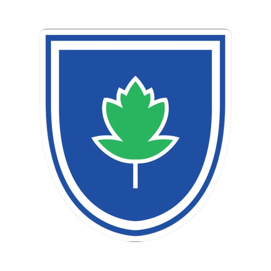 Coat of arms of Kobilje (Slovenia) (Coat of Arms) STICKER Vinyl Kiss-Cut Decal 2 Inch White - The Sticker Space