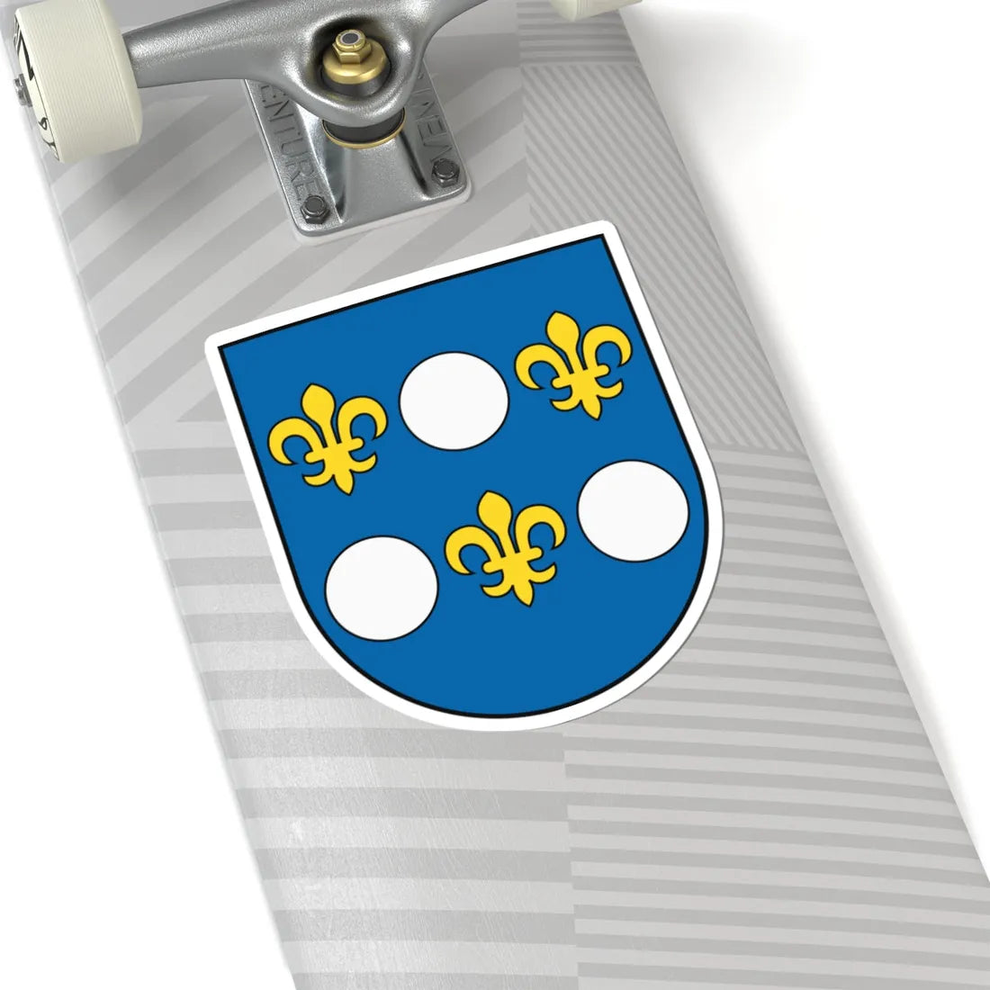 Coat of Arms of Košice-Juh (Slovakia) (Coat of Arms) STICKER Vinyl Kiss-Cut Decal - The Sticker Space