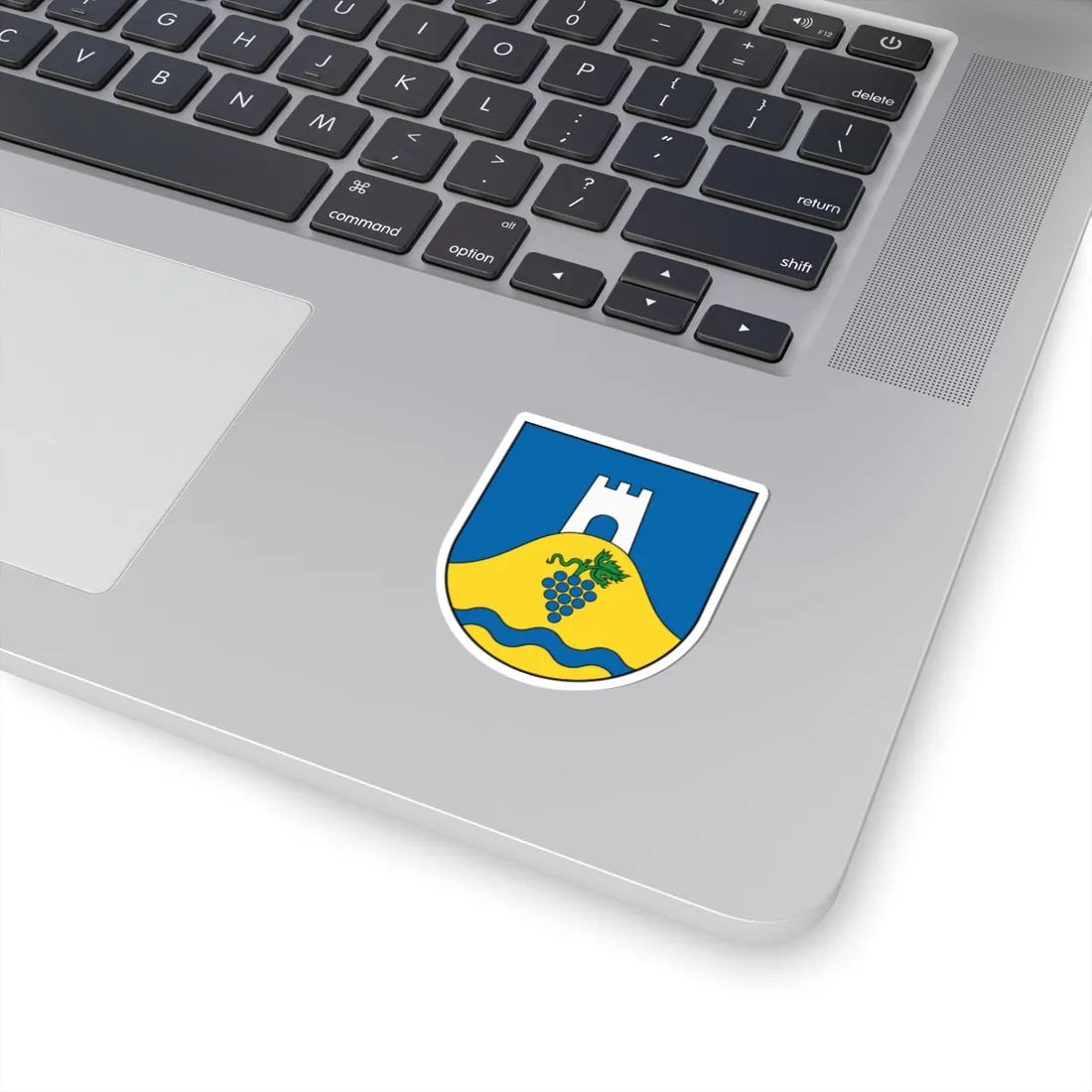 Coat of Arms of Košice-Sever (Slovakia) (Coat of Arms) STICKER Vinyl Kiss-Cut Decal - The Sticker Space