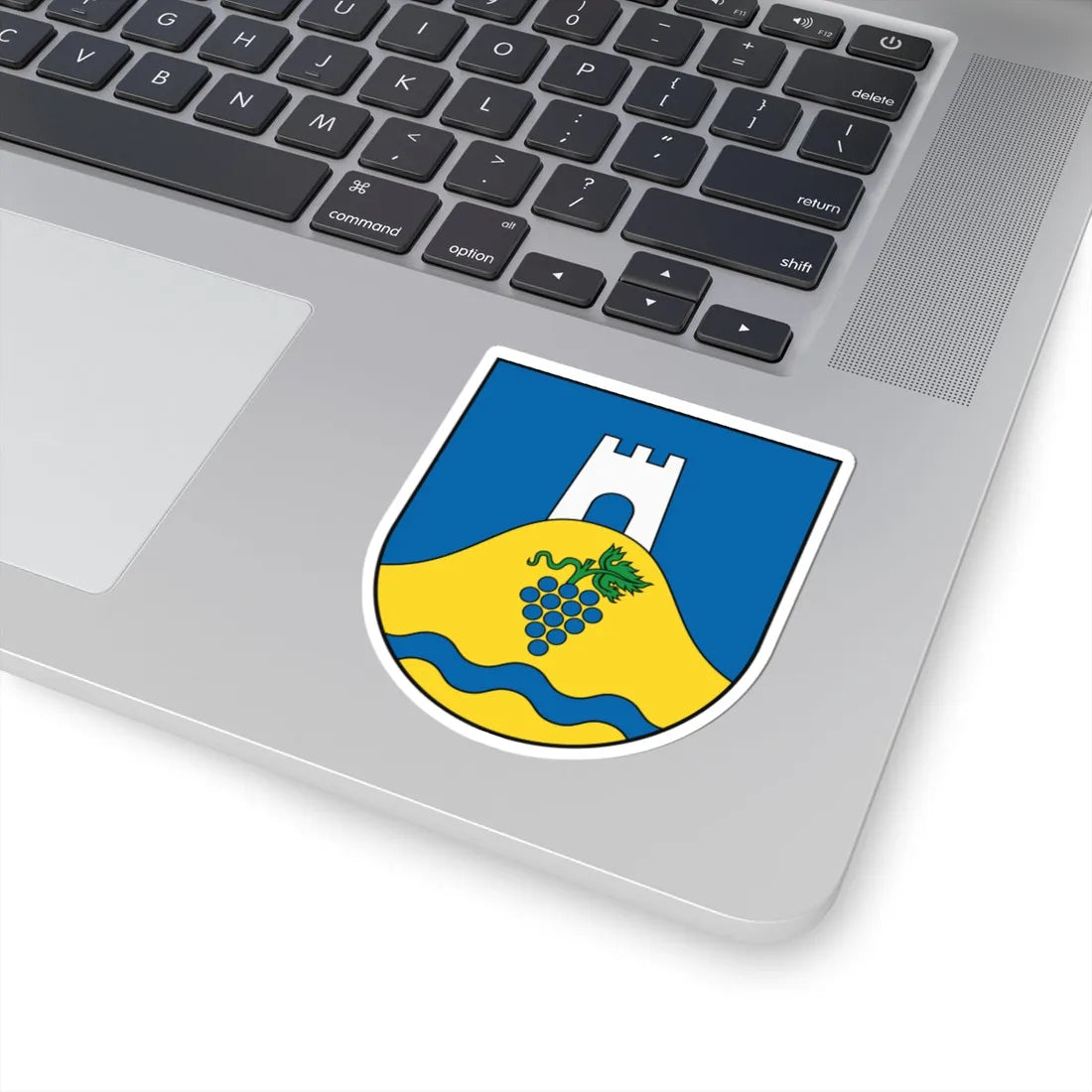 Coat of Arms of Košice-Sever (Slovakia) (Coat of Arms) STICKER Vinyl Kiss-Cut Decal - The Sticker Space