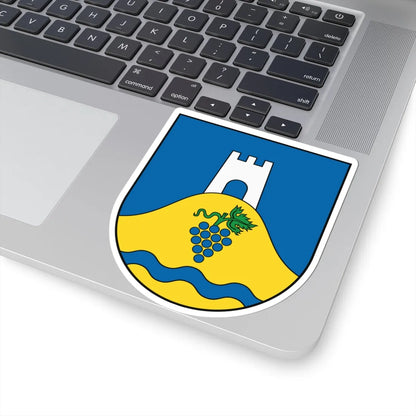 Coat of Arms of Košice-Sever (Slovakia) (Coat of Arms) STICKER Vinyl Kiss-Cut Decal - The Sticker Space