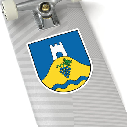 Coat of Arms of Košice-Sever (Slovakia) (Coat of Arms) STICKER Vinyl Kiss-Cut Decal - The Sticker Space