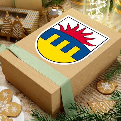 Coat of arms of Košice-Západ (Slovakia) (Coat of Arms) STICKER Vinyl Kiss-Cut Decal - The Sticker Space