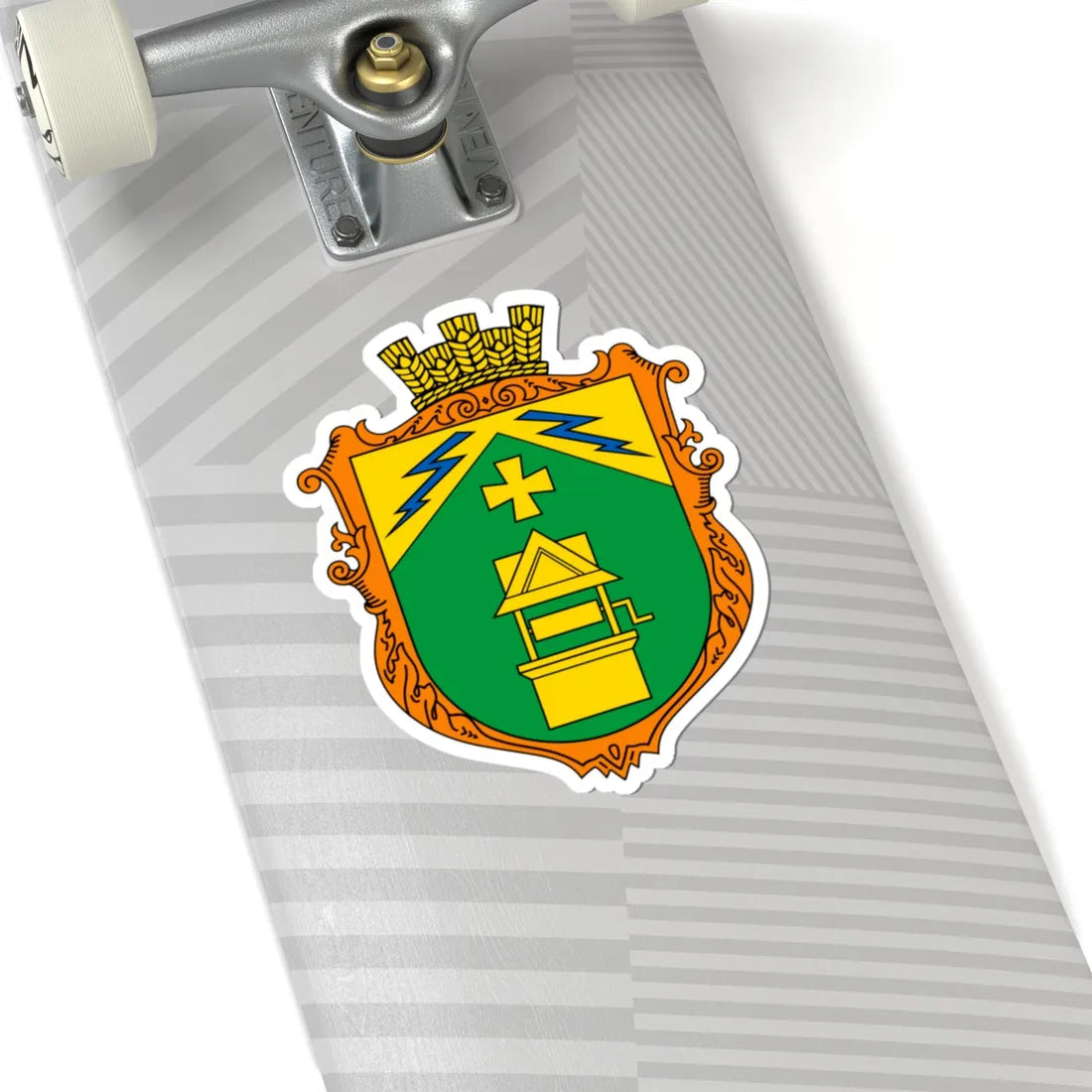 Coat of Arms of Kolodentsi (Ukraine) (Coat of Arms) STICKER Vinyl Kiss-Cut Decal - The Sticker Space