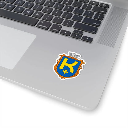 Coat of Arms of Komarno (Ukraine) (Coat of Arms) STICKER Vinyl Kiss-Cut Decal - The Sticker Space