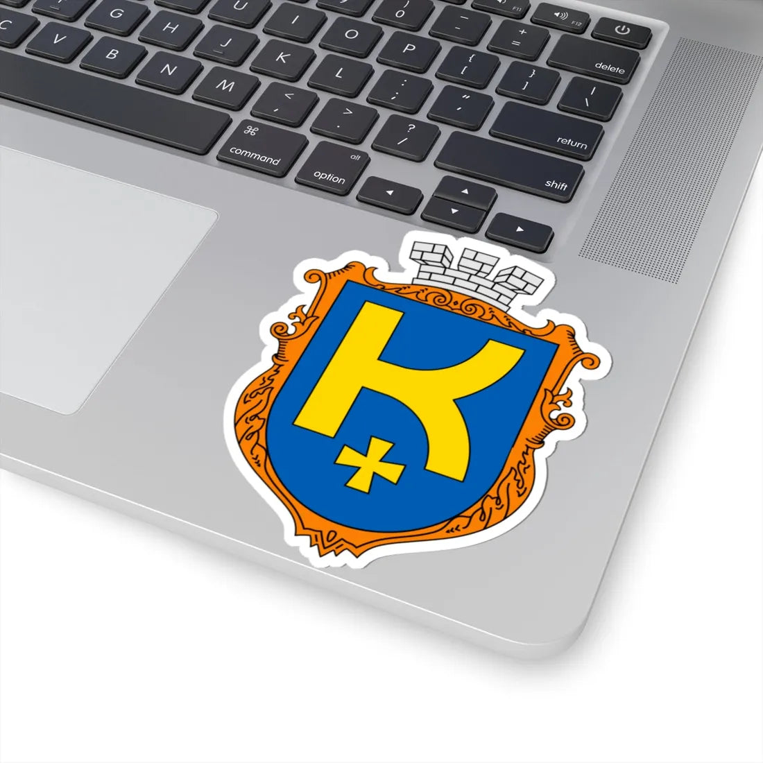 Coat of Arms of Komarno (Ukraine) (Coat of Arms) STICKER Vinyl Kiss-Cut Decal - The Sticker Space