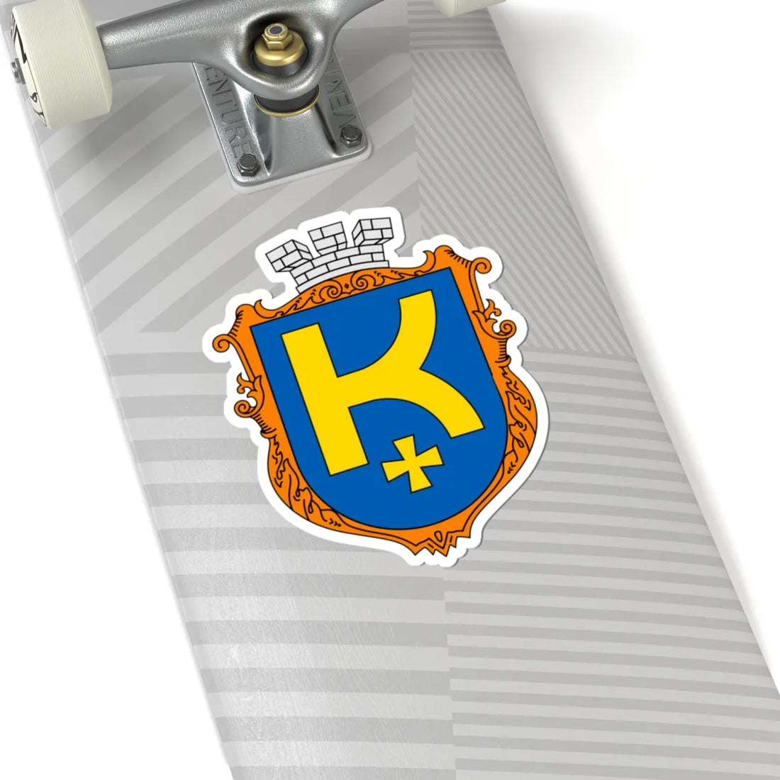 Coat of Arms of Komarno (Ukraine) (Coat of Arms) STICKER Vinyl Kiss-Cut Decal - The Sticker Space