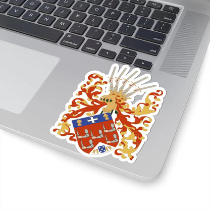Coat of arms of Kongo (Portugal) (Coat of Arms) STICKER Vinyl Kiss-Cut Decal - The Sticker Space