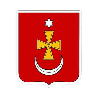 Coat of arms of Konotop 1782 (Russia) (Coat of Arms) STICKER Vinyl Kiss-Cut Decal 4 Inch White - The Sticker Space