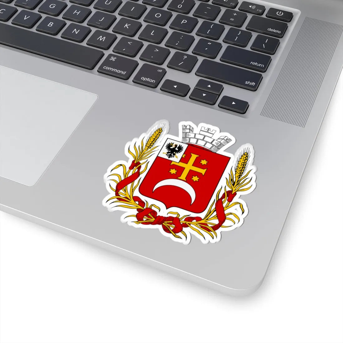 Coat of arms of Konotop 1865 (Russia) (Coat of Arms) STICKER Vinyl Kiss-Cut Decal - The Sticker Space