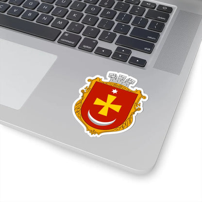 Coat of arms of Konotop UHT (Ukraine) (Coat of Arms) STICKER Vinyl Kiss-Cut Decal - The Sticker Space