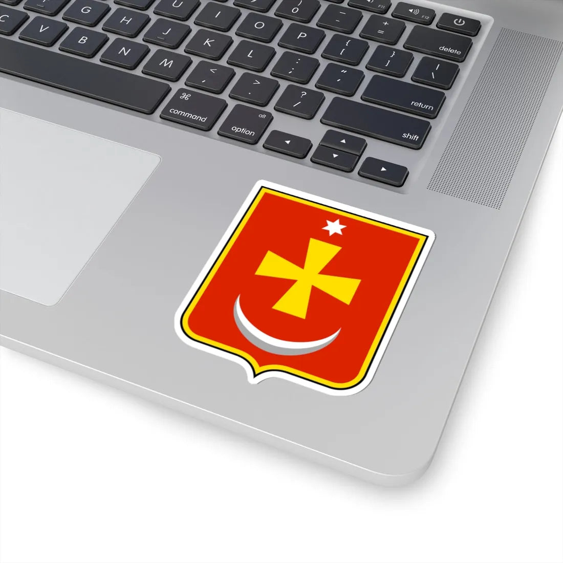 Coat of arms of Konotop (Ukraine) (Coat of Arms) STICKER Vinyl Kiss-Cut Decal - The Sticker Space