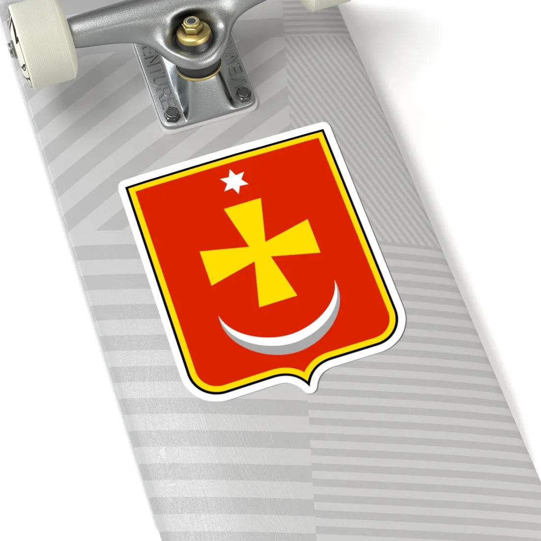 Coat of arms of Konotop (Ukraine) (Coat of Arms) STICKER Vinyl Kiss-Cut Decal - The Sticker Space