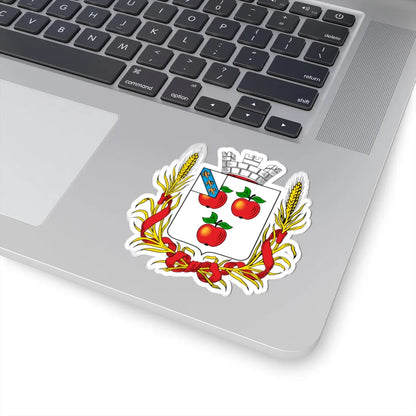 Coat of arms of Korocha 1860 (Russia) (Coat of Arms) STICKER Vinyl Kiss-Cut Decal - The Sticker Space
