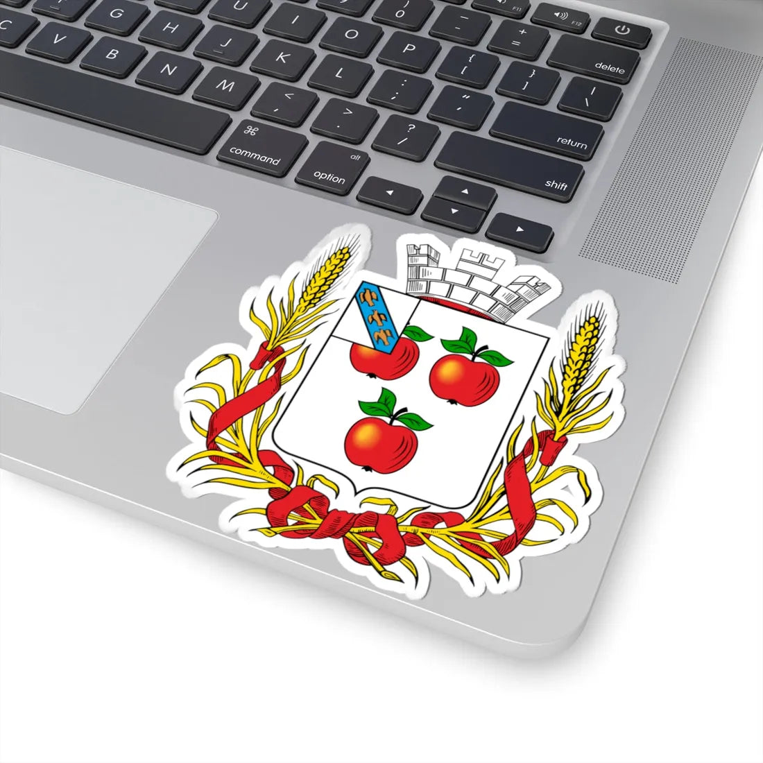 Coat of arms of Korocha 1860 (Russia) (Coat of Arms) STICKER Vinyl Kiss-Cut Decal - The Sticker Space
