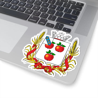 Coat of arms of Korocha 1860 (Russia) (Coat of Arms) STICKER Vinyl Kiss-Cut Decal - The Sticker Space