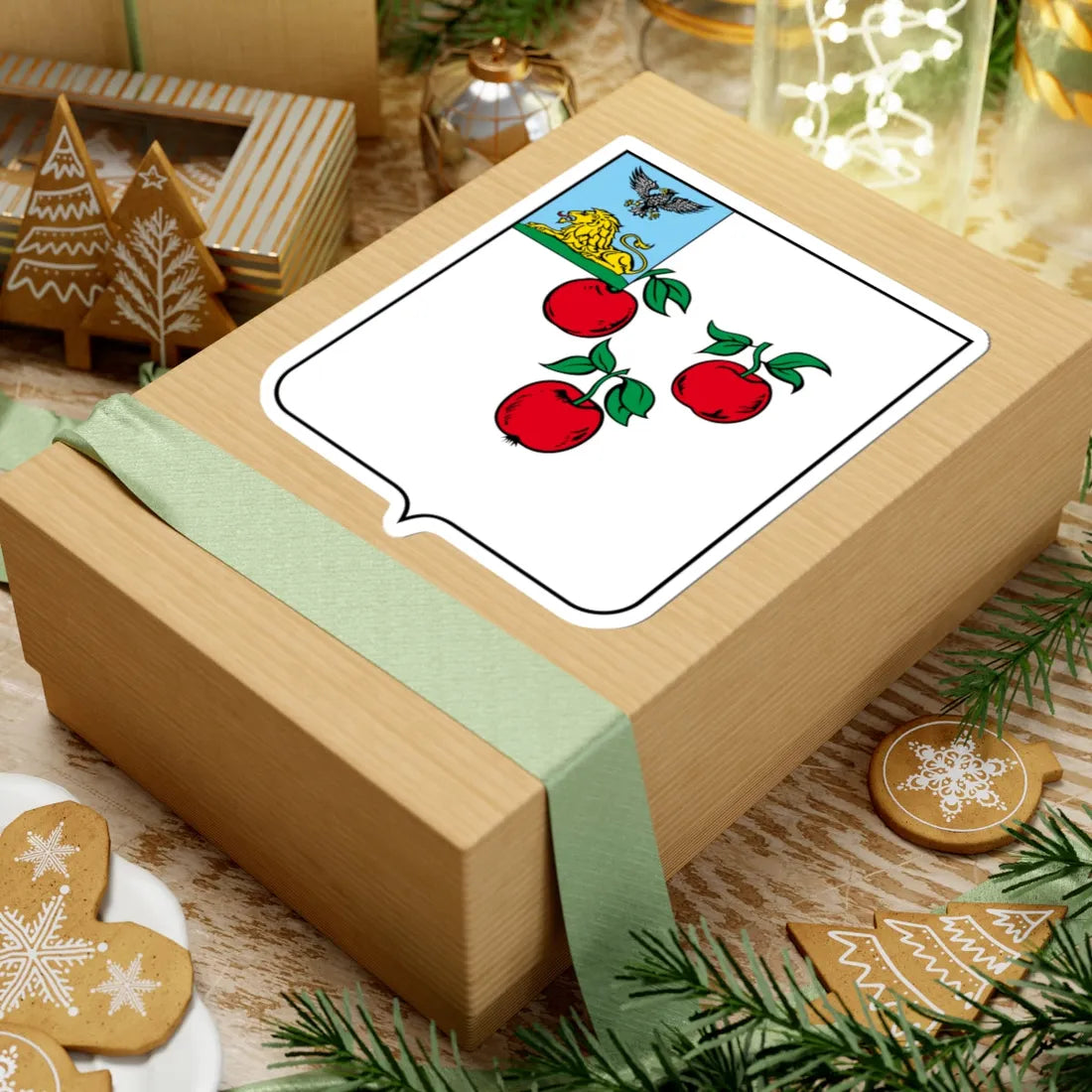 Coat of Arms of Korocha Belgorod oblast (Russia) (Coat of Arms) STICKER Vinyl Kiss-Cut Decal - The Sticker Space