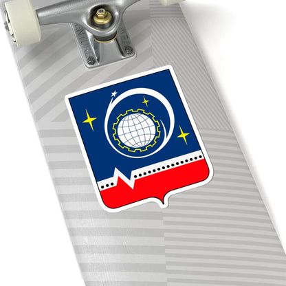 Coat of Arms of Korolyov Moscow Oblast (Russia) (Coat of Arms) STICKER Vinyl Kiss-Cut Decal - The Sticker Space