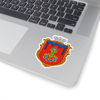 Coat of Arms of Korosten (Ukraine) (Coat of Arms) STICKER Vinyl Kiss-Cut Decal - The Sticker Space