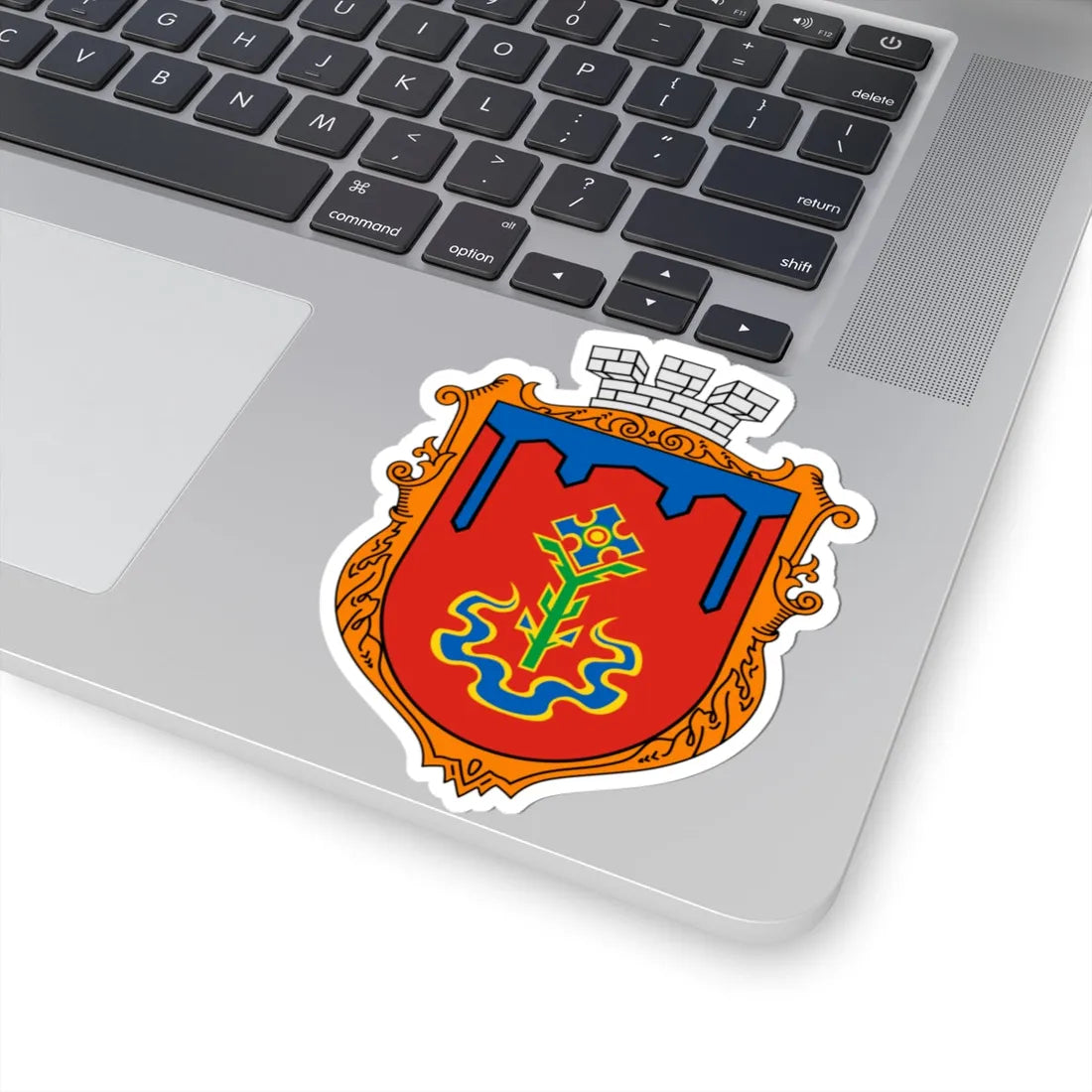 Coat of Arms of Korosten (Ukraine) (Coat of Arms) STICKER Vinyl Kiss-Cut Decal - The Sticker Space