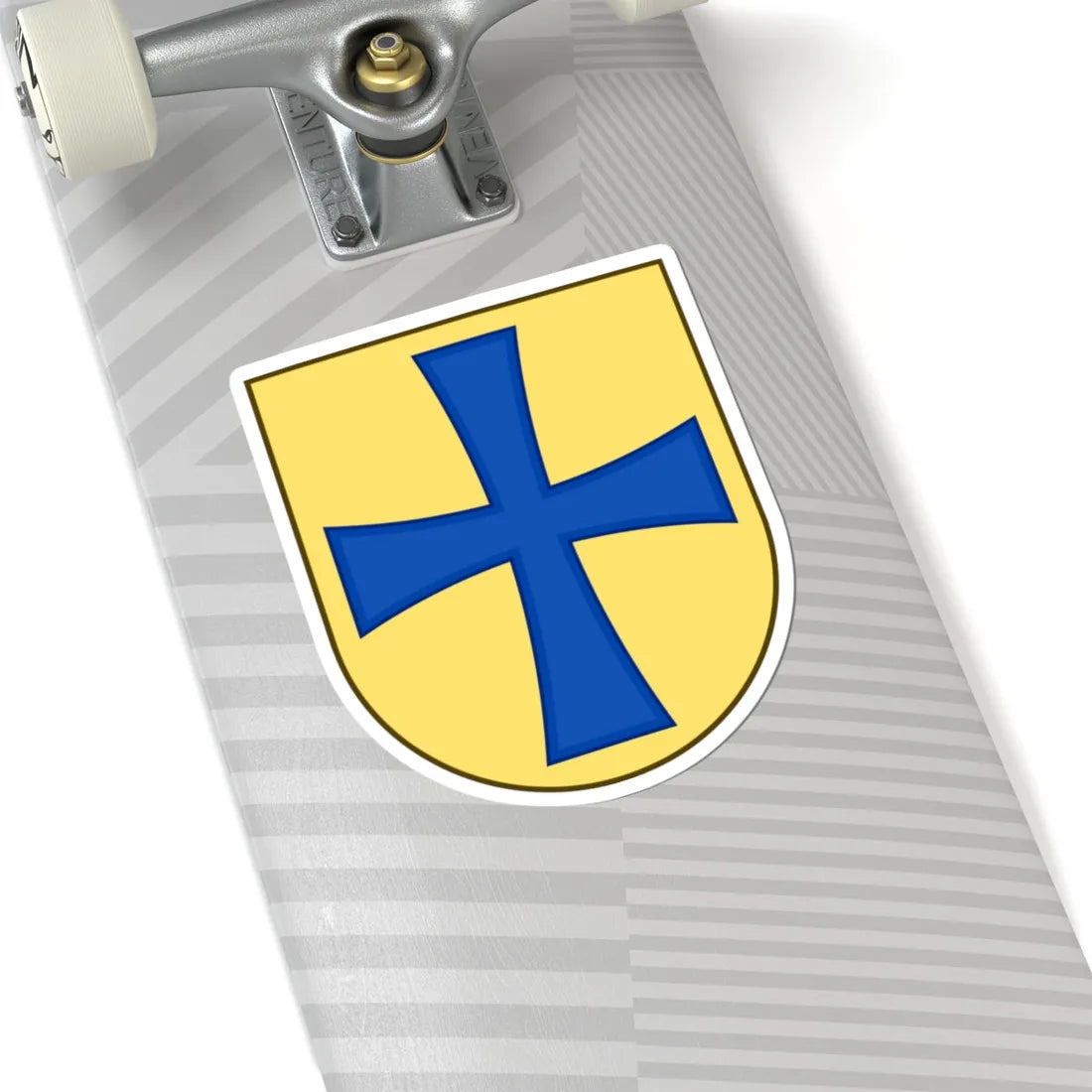 Coat of arms of Korsør (Denmark) (Coat of Arms) STICKER Vinyl Kiss-Cut Decal - The Sticker Space