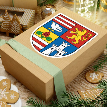 Coat Of Arms Of Kosice Region (Slovakia) STICKER Vinyl Kiss-Cut Decal - The Sticker Space