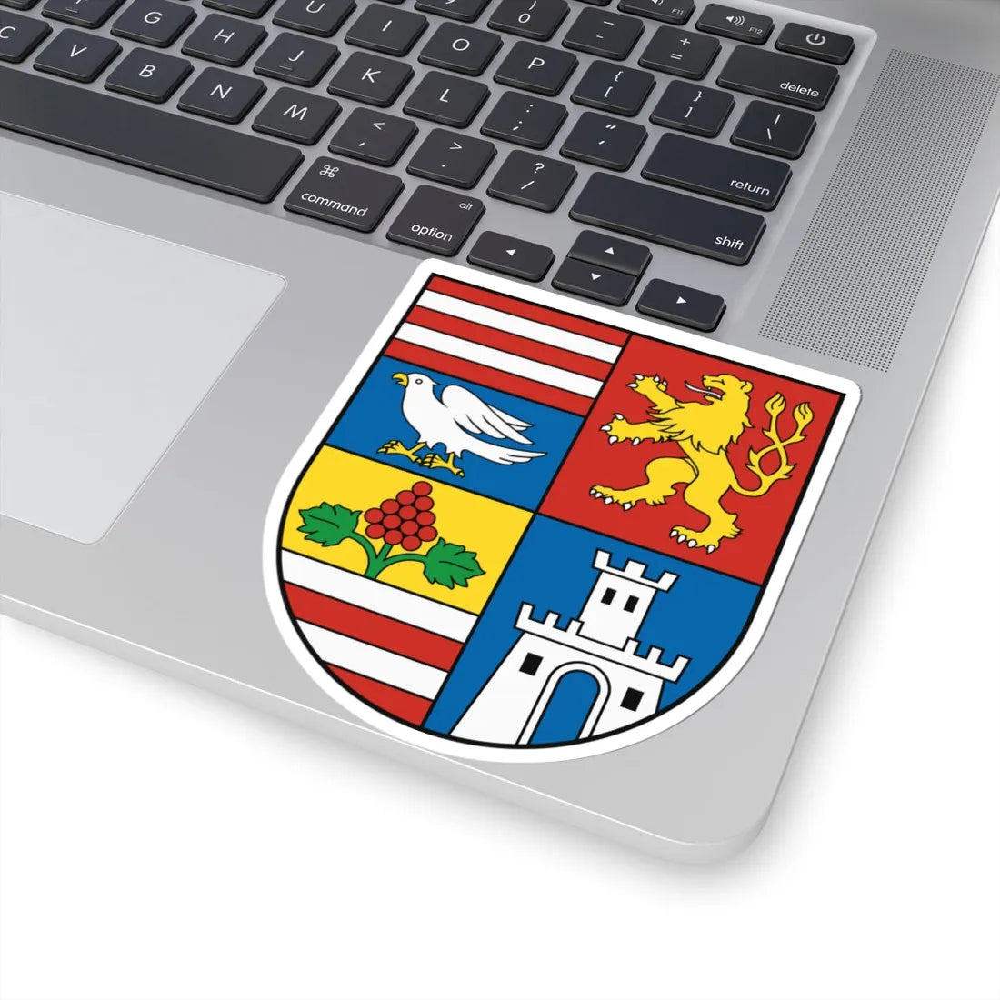Coat Of Arms Of Kosice Region (Slovakia) STICKER Vinyl Kiss-Cut Decal - The Sticker Space